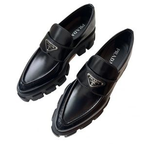 Prada Monolith pointy toe. Brand new never worn.